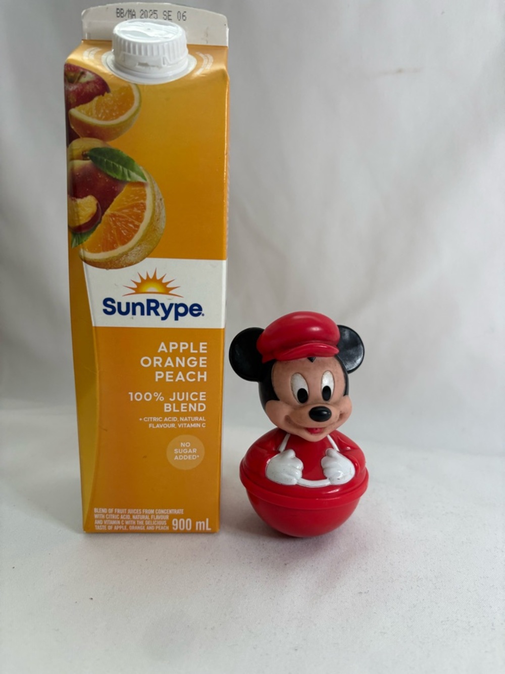 Vintage, baby Mickey Mouse, Weebo Wobble toy